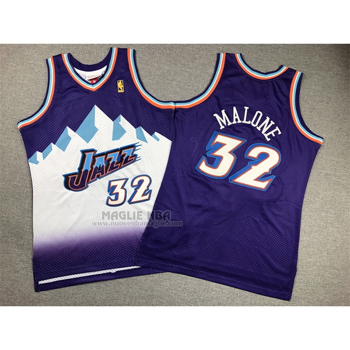 Maglia
 Karl Malone NO 32 Bambino
 Utah Jazz Mitchell & Ness 1996-97 Viola
